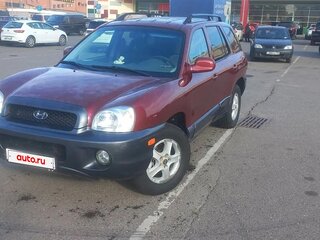 2003 Hyundai Santa Fe I, красный, 695000 рублей, вид 4