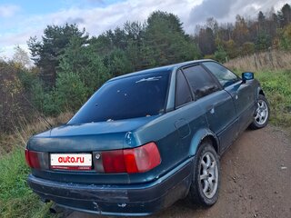 1992 Audi 80 V (B4), зелёный, 120000 рублей, вид 4