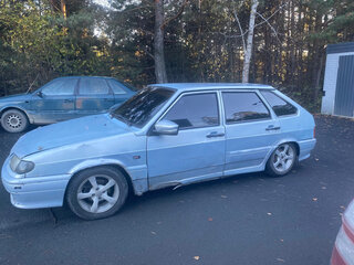 2005 Lada (ВАЗ) 2114, серебристый, 100000 рублей, вид 4