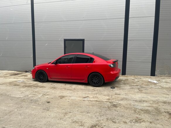2007 Mazda 3 I (BK) Рестайлинг, красный, 600000 рублей - вид 2