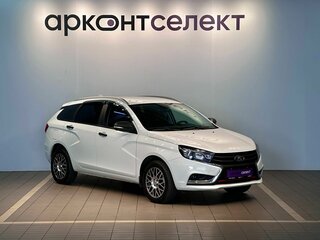2021 Lada (ВАЗ) Vesta SW I, белый, 1158000 рублей, вид 3