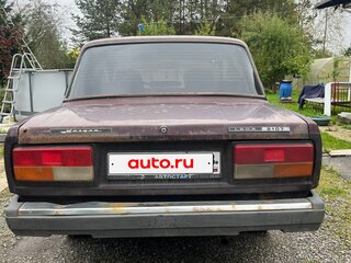 2008 Lada (ВАЗ) 2107, пурпурный, 55000 рублей, вид 2
