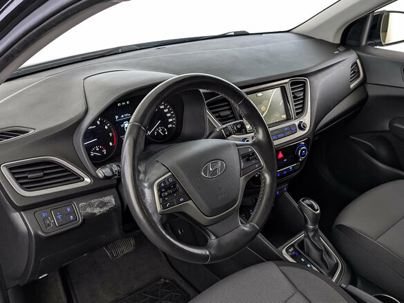 2017 Hyundai Solaris II, чёрный - вид 14