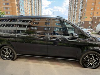 2018 Mercedes-Benz V-Класс Long 220 d длинный III (W447), чёрный, 4000000 рублей, вид 3