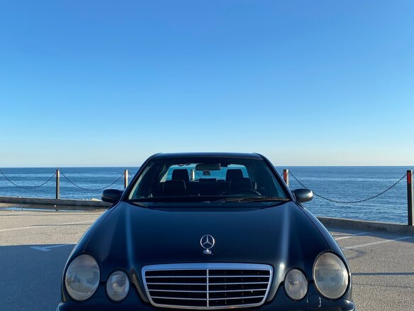 2001 Mercedes-Benz E-Класс 240 II (W210, S210) Рестайлинг, синий, 850000 рублей - вид 8