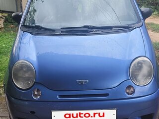 2007 Daewoo Matiz I Рестайлинг, синий, 213000 рублей, вид 1