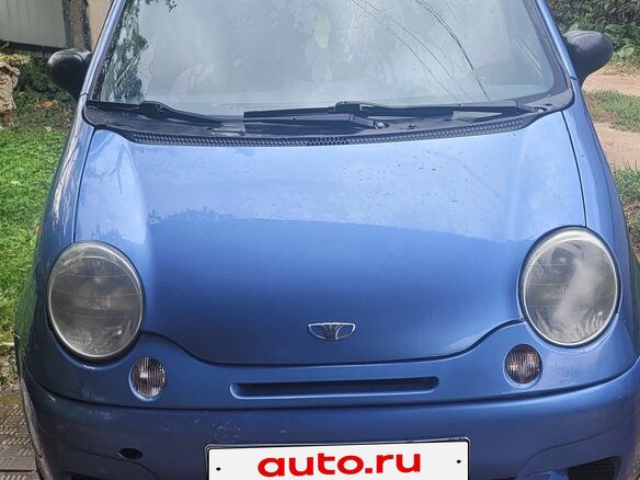 2007 Daewoo Matiz I Рестайлинг, синий, 213000 рублей