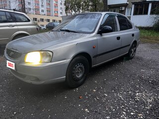2007 Hyundai Accent ТагАЗ II, бежевый, 290000 рублей, вид 1