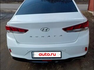 2018 Hyundai Sonata VII (LF) Рестайлинг, белый, 1490000 рублей, вид 3