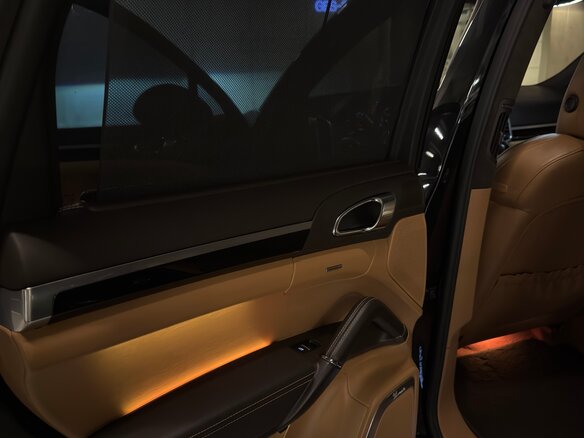 2012 Porsche Cayenne Turbo II (958), чёрный, 3800000 рублей - вид 8