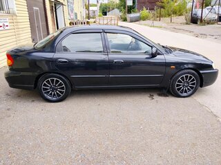2008 Kia Spectra I Рестайлинг 2, чёрный, 285000 рублей, вид 2