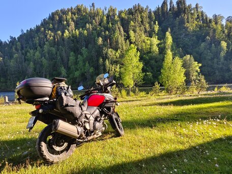 2014 Suzuki V-Strom 1000, красный, 650000 рублей, вид 4