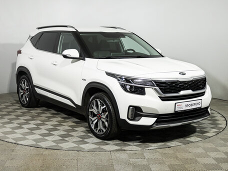 2021 Kia Seltos I, белый, 1979777 рублей, вид 3