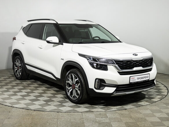 2021 Kia Seltos I, белый, 1979777 рублей - вид 2