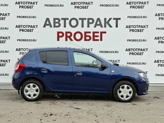 2014 Renault Sandero II, синий, 795000 рублей, вид 4