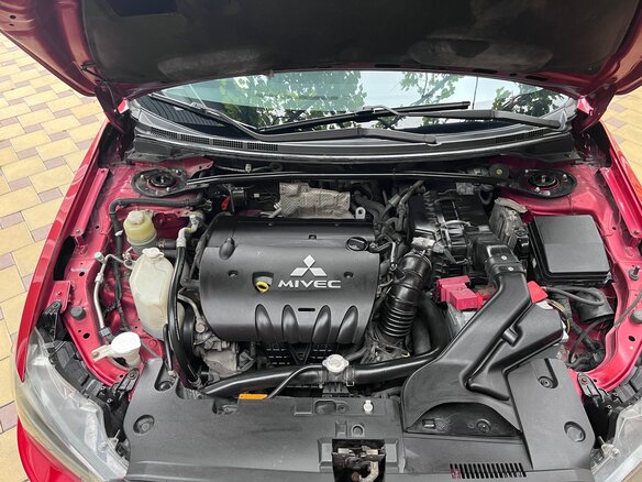 2007 Mitsubishi Lancer X, красный, 1280000 рублей - вид 17