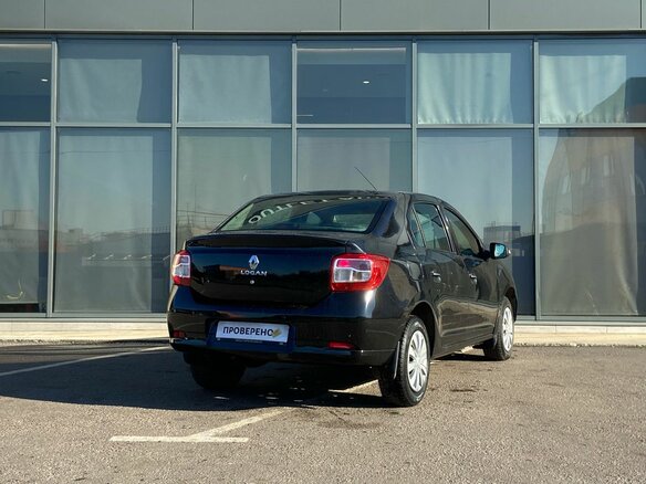 2015 Renault Logan II, чёрный, 517000 рублей - вид 3