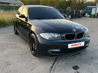 2007 BMW 1 серии 118i I (E81/E82/E87/E88) Рестайлинг, чёрный, 715000 рублей, вид 3