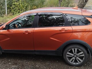 2019 Lada (ВАЗ) Vesta SW I, оранжевый, 1200000 рублей, вид 3