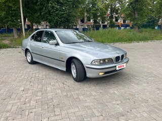 1998 BMW 5 серии 525d IV (E39), серебристый, 430000 рублей, вид 1