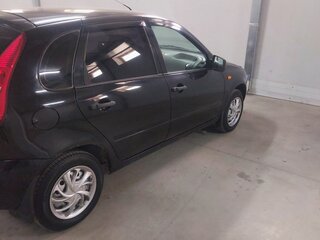 2013 Lada (ВАЗ) Kalina I, чёрный, 350000 рублей, вид 3
