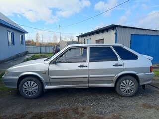 2009 Lada (ВАЗ) 2114, серебристый, 210000 рублей, вид 4
