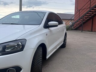 2013 Volkswagen Polo V, белый, 610000 рублей, вид 1