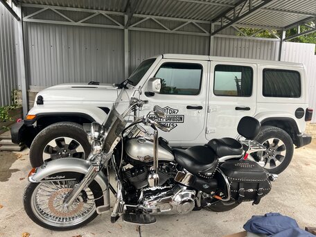 2003 Harley-Davidson Heritage Classic, чёрный, 725000 рублей, вид 2