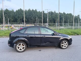 2008 Ford Focus II Рестайлинг, чёрный, 360000 рублей, вид 5