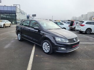 2019 Volkswagen Polo V Рестайлинг, чёрный, 1397000 рублей, вид 3