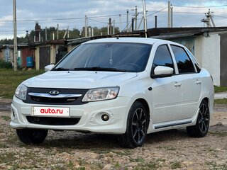 2014 Lada (ВАЗ) Granta Sport I, белый, 600000 рублей, вид 3