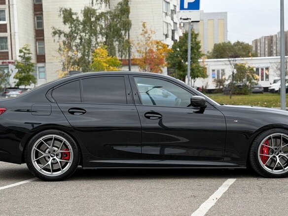2019 BMW 3 серии M340i xDrive VII (G2x), чёрный, 5900000 рублей - вид 3