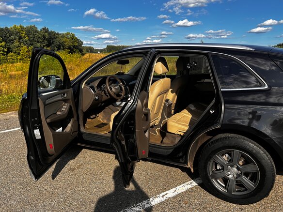2012 Audi Q5 I (8R) Рестайлинг, чёрный - вид 15
