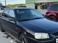 2008 Hyundai Accent ТагАЗ II, чёрный, 349000 рублей - вид 2