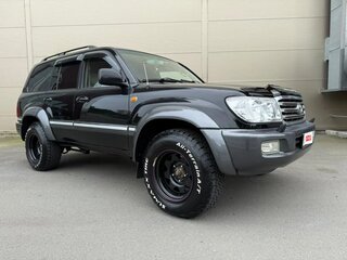 2003 Toyota Land Cruiser 100 Series Рестайлинг 1, чёрный, 2080000 рублей, вид 1