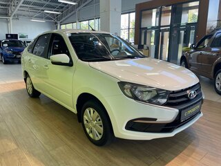 2022 Lada (ВАЗ) Granta I Рестайлинг, белый, 655000 рублей, вид 2
