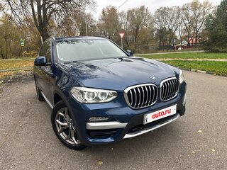2018 BMW X3 20d xDrive III (G01), синий, 3880000 рублей, вид 3