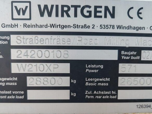 2019 Wirtgen 2100, бежевый, 36990000 рублей - вид 2