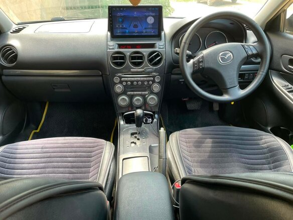 2003 Mazda 6 I (GG), жёлтый, 365000 рублей - вид 10