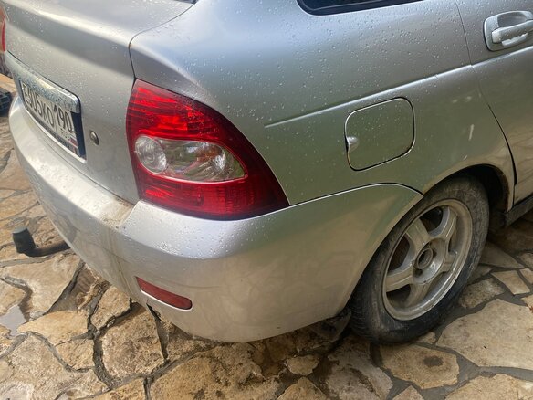 2008 Lada (ВАЗ) Priora I, серебристый, 250000 рублей - вид 3