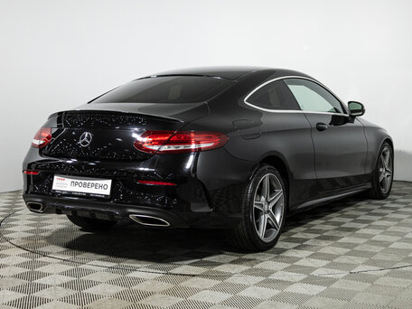 2016 Mercedes-Benz C-Класс 180 IV (W205), чёрный, 2349700 рублей, вид 5