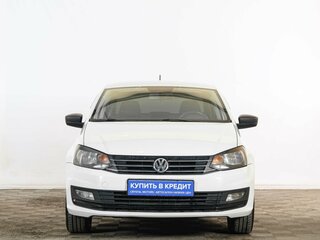 2018 Volkswagen Polo V Рестайлинг, белый, 1049000 рублей, вид 2
