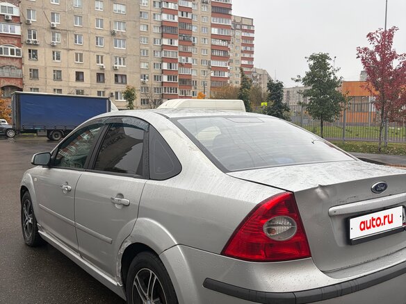 2007 Ford Focus II, серебристый, 225000 рублей - вид 6