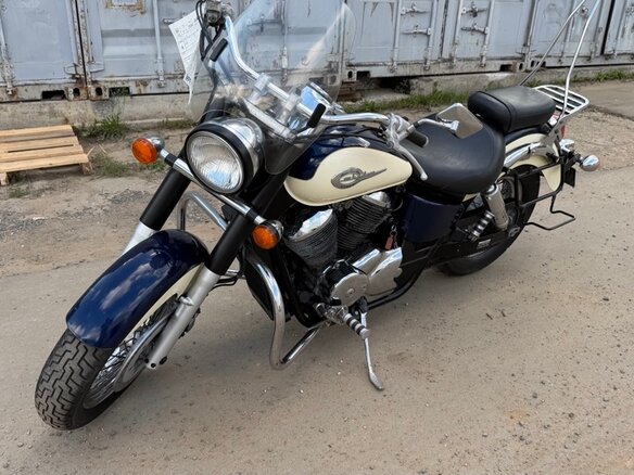 2001 Honda Shadow 750, синий, 399000 рублей