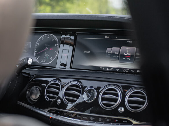 2015 Mercedes-Benz S-Класс 500 VI (W222, C217), чёрный, 4550000 рублей - вид 10