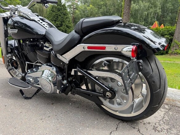 2024 Harley-Davidson Fat Boy, чёрный, 2399000 рублей - вид 11