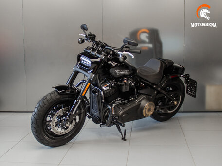 2017 Harley-Davidson Fat Bob, чёрный, 1430554 рублей, вид 4