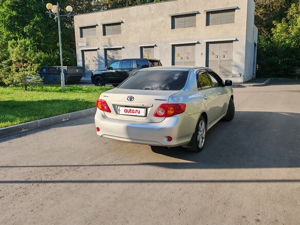 2007 Toyota Corolla AMT X (E140, E150), серебристый - вид 4