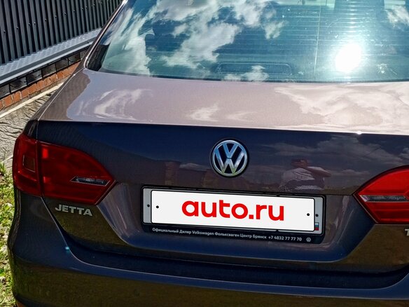 2012 Volkswagen Jetta VI, коричневый, 850000 рублей - вид 6