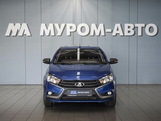 2021 Lada (ВАЗ) Vesta I, синий, 870000 рублей, вид 3